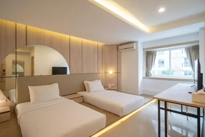 Superior Double or Twin Room with City View — Bedline Hotel